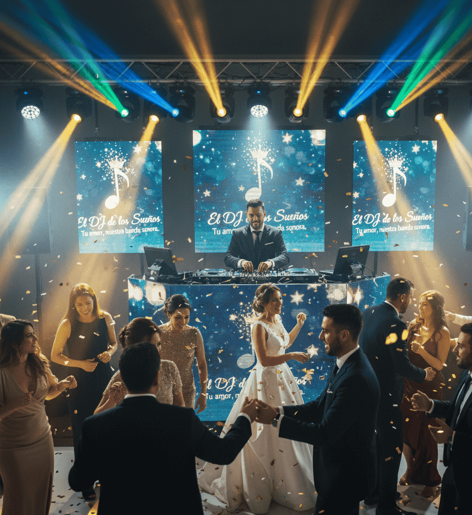 DJ tocando en boda